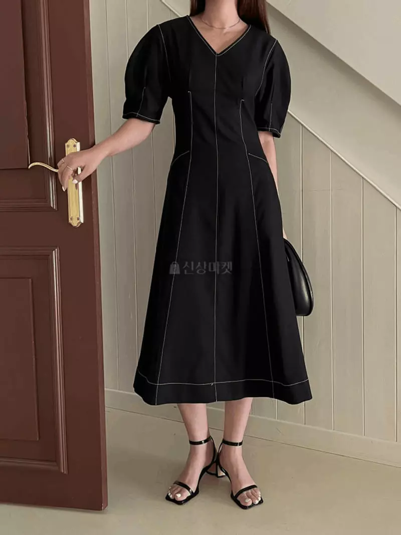 Alamode - Korean Women Fashion - #momslook - Slim One-piece - 10
