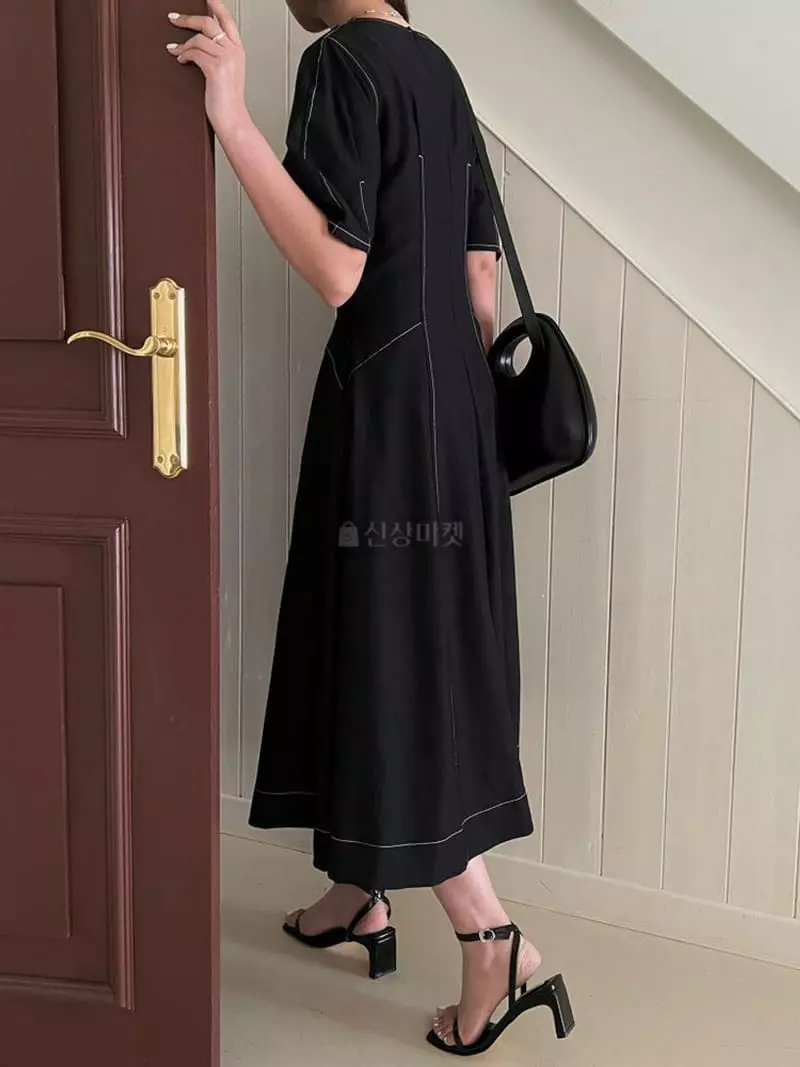 Alamode - Korean Women Fashion - #momslook - Slim One-piece - 3