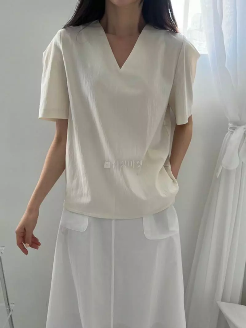 Alamode - Korean Women Fashion - #womensfashion - Bud Blouse - 4