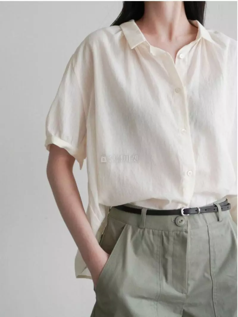 Alamode - Korean Women Fashion - #momslook - Shirring Blouse - 2