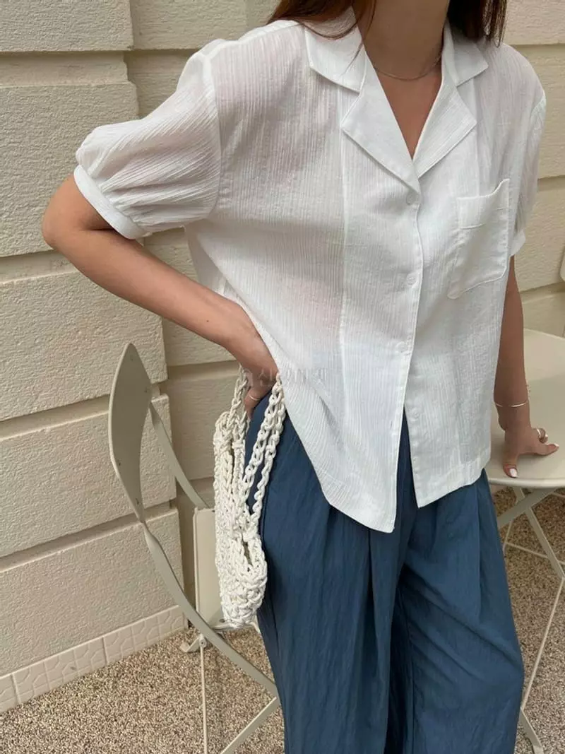 Alamode - Korean Women Fashion - #momslook - Joy Blouse - 2