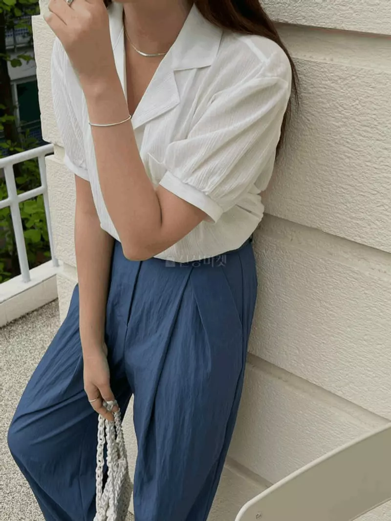 Alamode - Korean Women Fashion - #momslook - Joy Blouse - 8