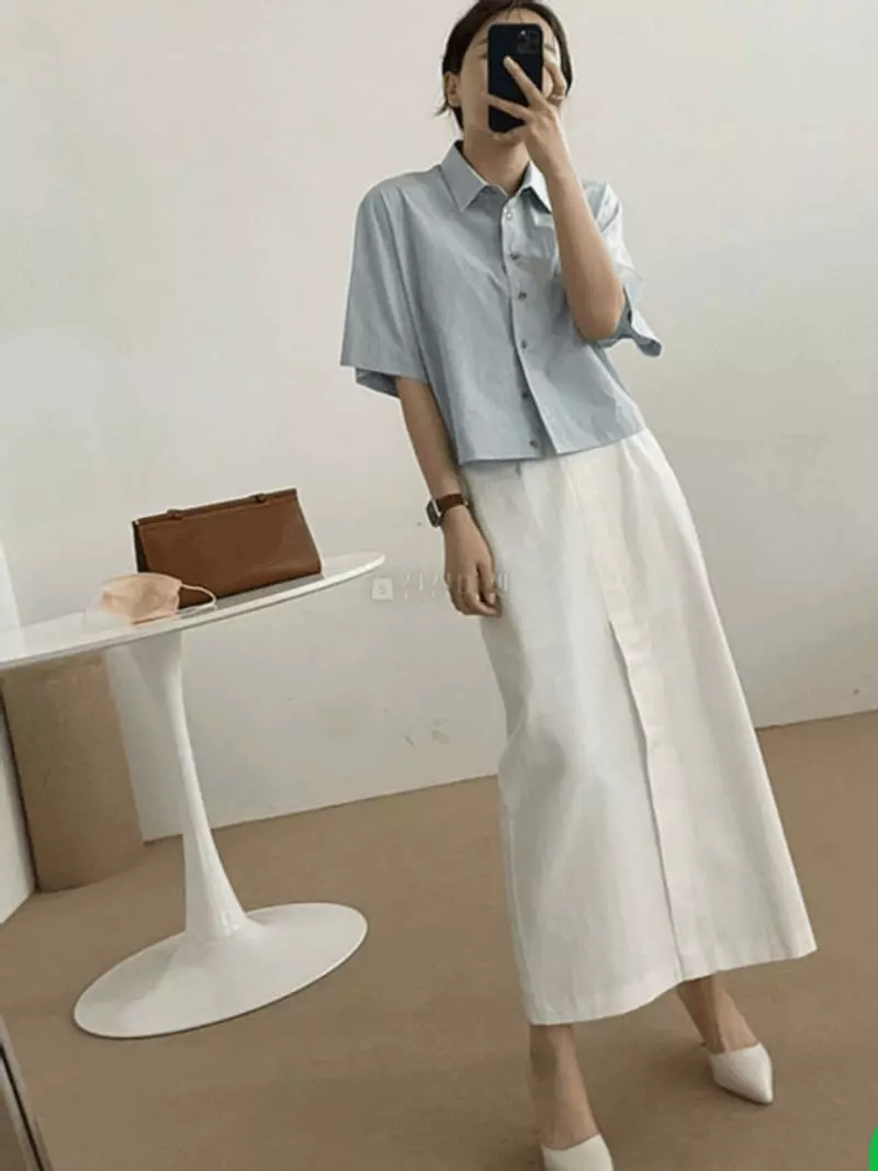 Alamode - Korean Women Fashion - #momslook - Bennis Skirt - 9