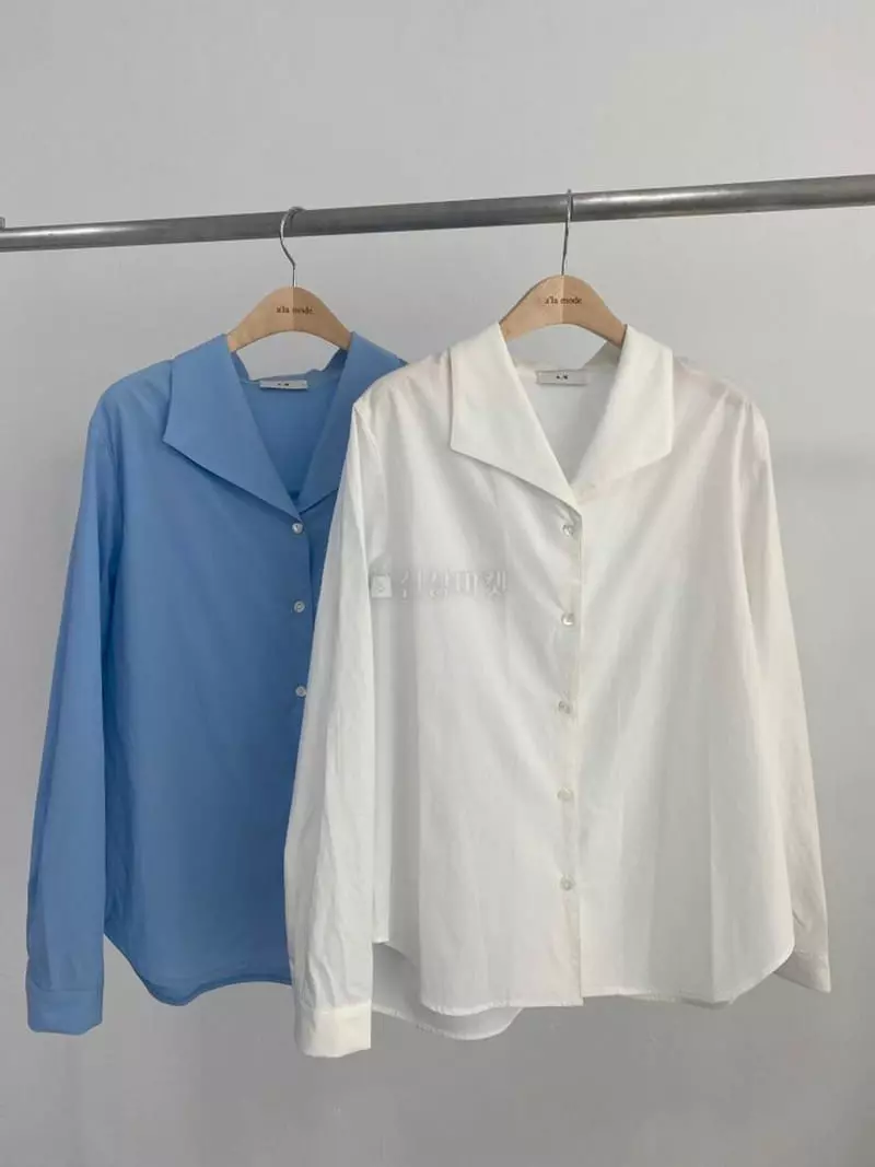 Alamode - Korean Women Fashion - #momslook - Mond Shirt - 2