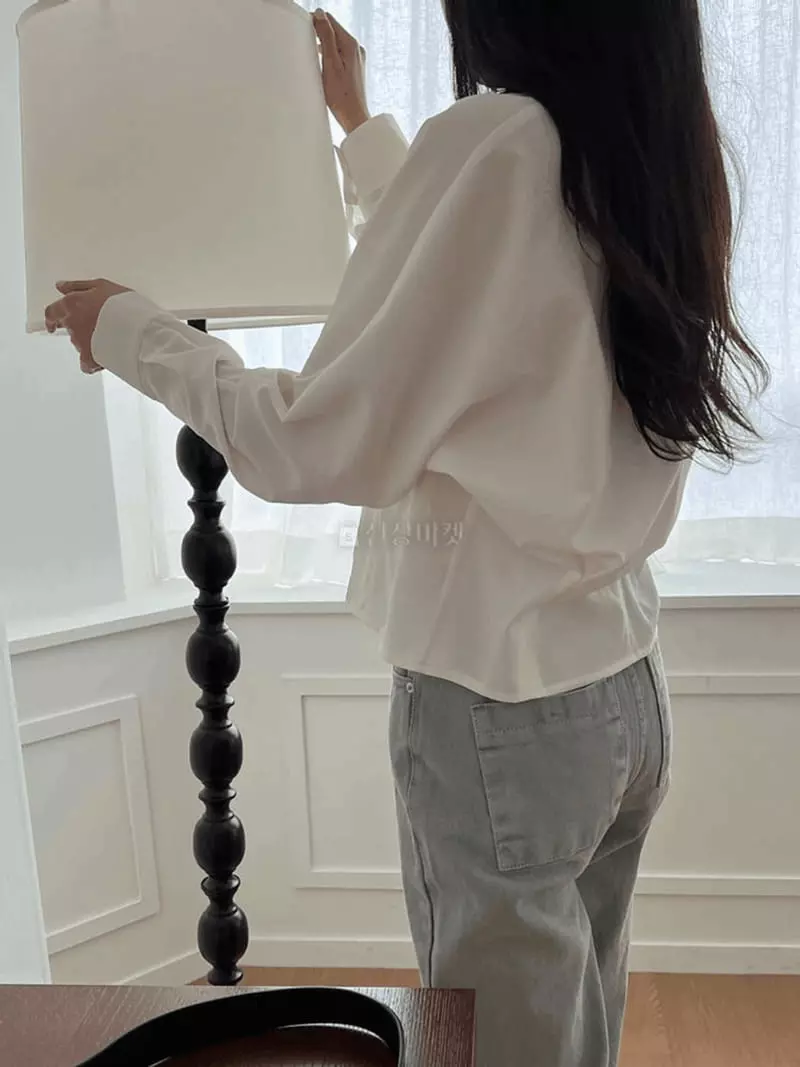 Alamode - Korean Women Fashion - #momslook - Hidden Blouse - 6