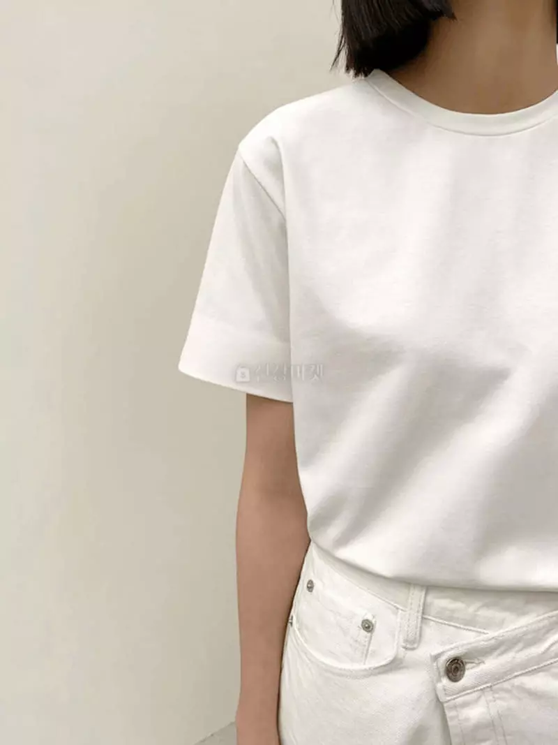 Alamode - Korean Women Fashion - #restrostyle - Earth Tee - 8