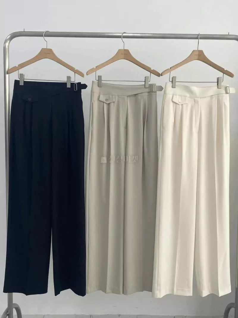 Alamode - Korean Women Fashion - #restrostyle - Holder Pants - 7