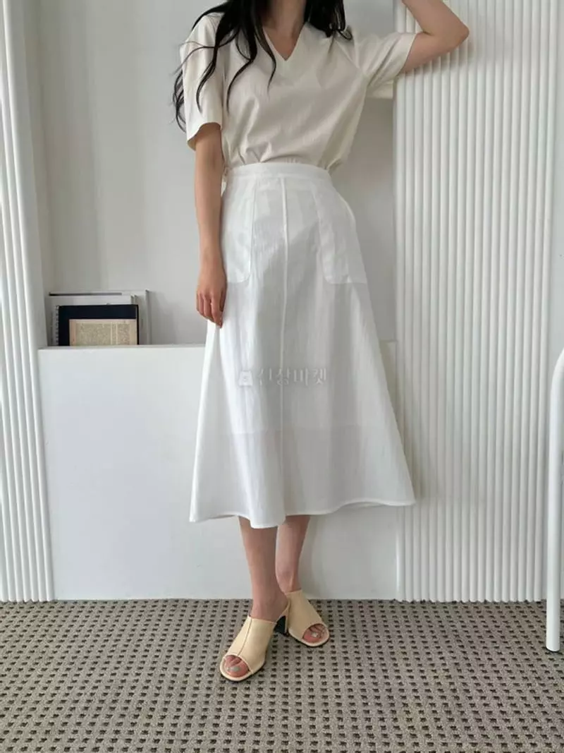 Alamode - Korean Women Fashion - #thatsdarling - Paper Skirt