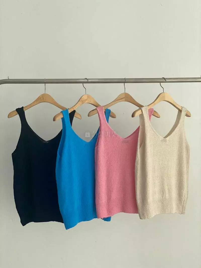 Alamode - Korean Women Fashion - #momslook - Bookle Sleeveless - 4