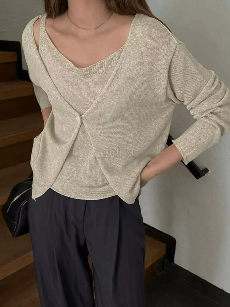 Alamode - Korean Women Fashion - #womensfashion - Cardigan - 6