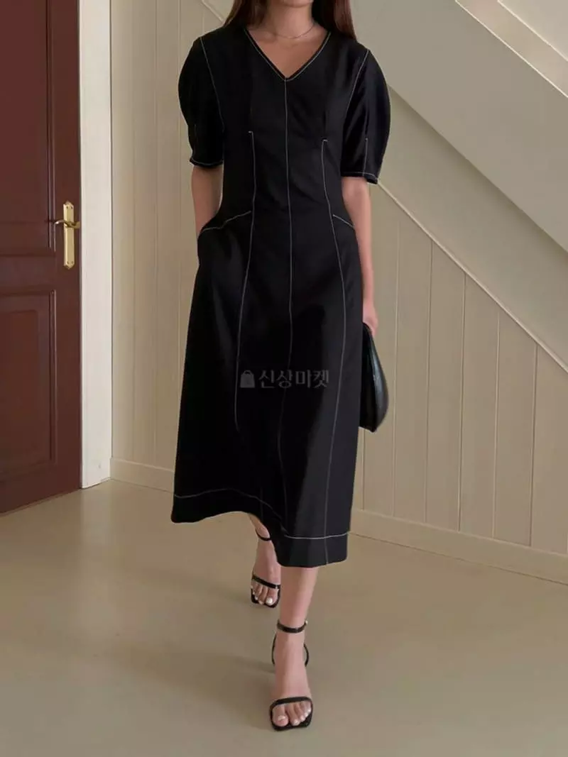 Alamode - Korean Women Fashion - #womensfashion - Slim One-piece - 2