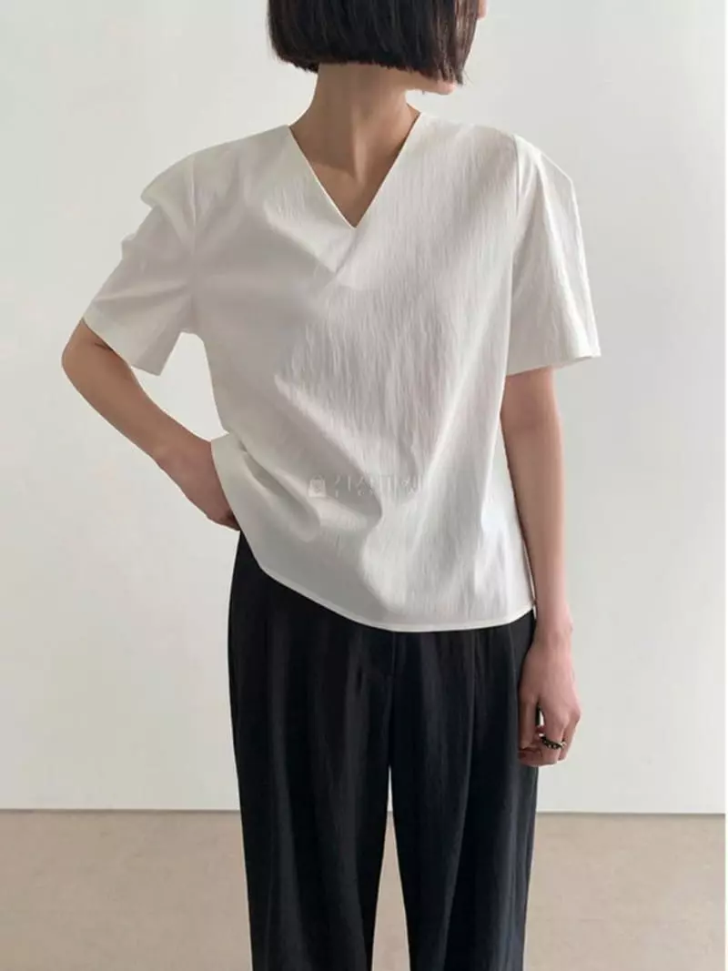 Alamode - Korean Women Fashion - #womensfashion - Bud Blouse - 5
