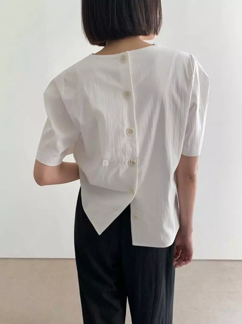 Alamode - Korean Women Fashion - #womensfashion - Bud Blouse - 7