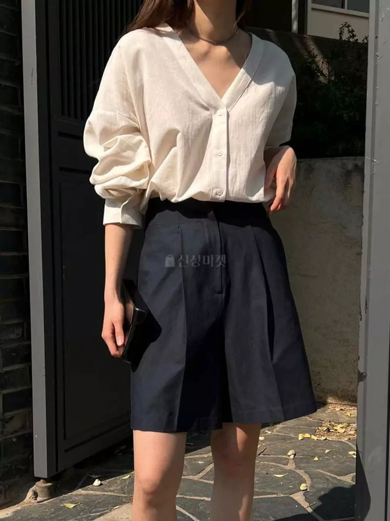Alamode - Korean Women Fashion - #womensfashion - Nude Shorts
