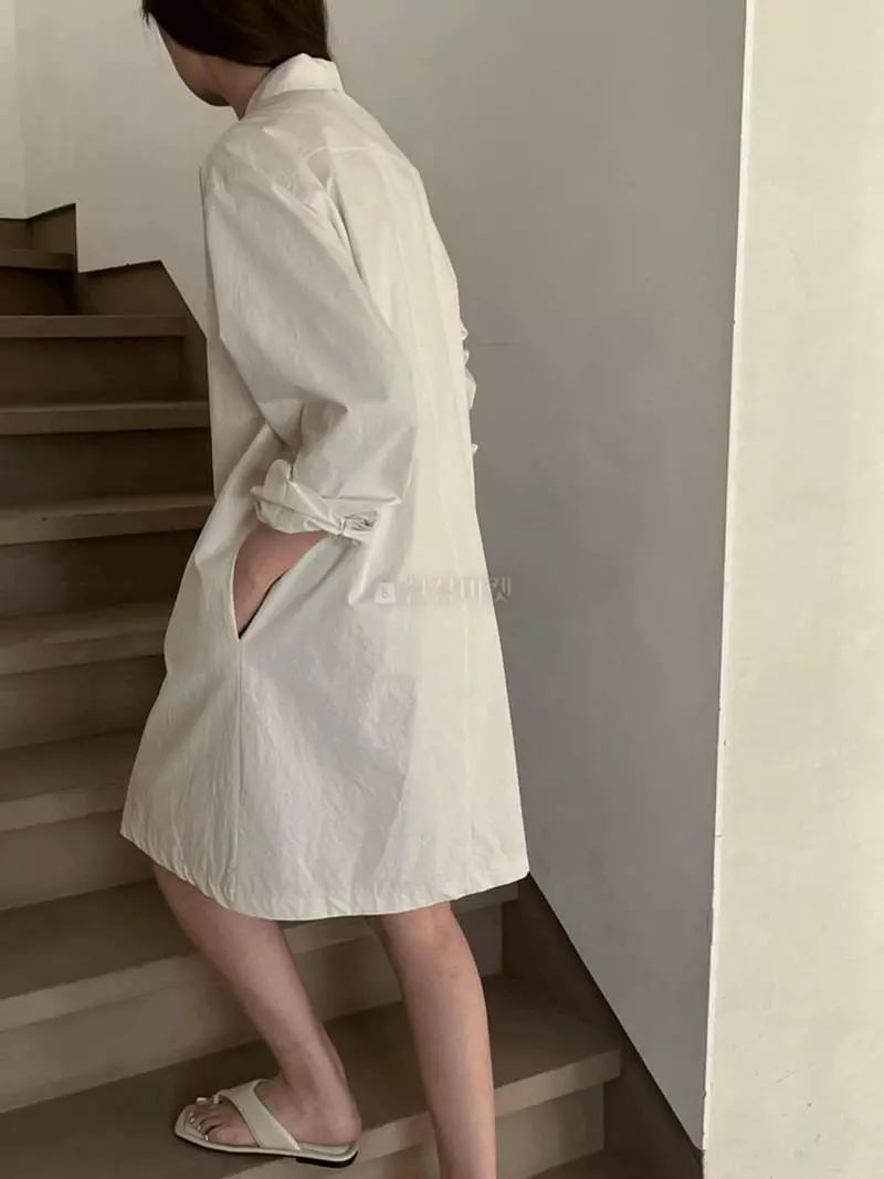 Alamode - Korean Women Fashion - #womensfashion - Shirt One-piece - 6