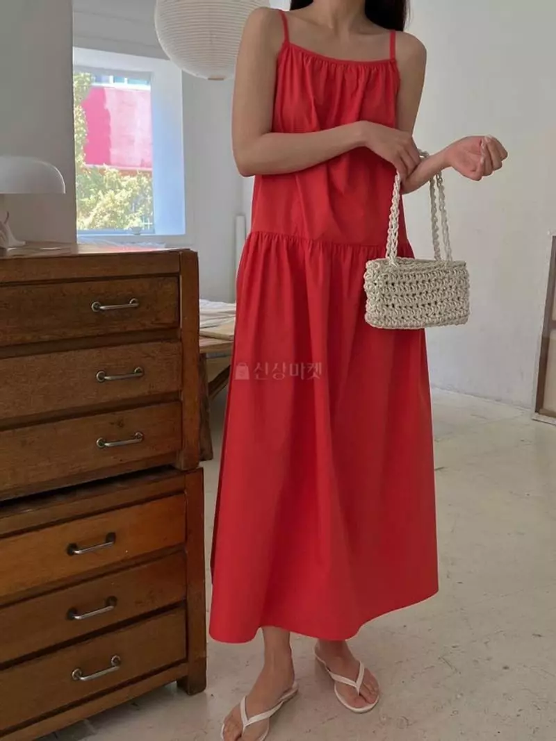Alamode - Korean Women Fashion - #womensfashion - Shirring One-piece