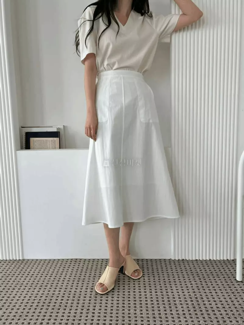 Alamode - Korean Women Fashion - #womensfashion - Paper Skirt - 6