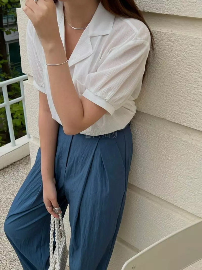 Alamode - Korean Women Fashion - #womensfashion - Joy Blouse - 3