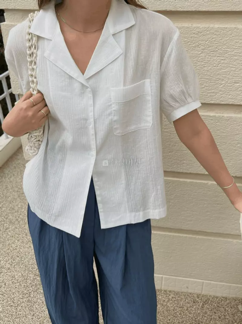 Alamode - Korean Women Fashion - #womensfashion - Joy Blouse - 5