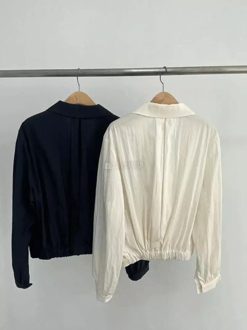 Alamode - Korean Women Fashion - #womensfashion - Jacket Blouse - 3