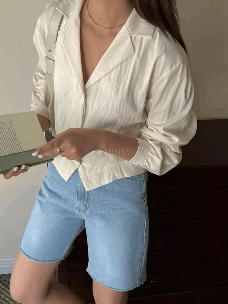 Alamode - Korean Women Fashion - #womensfashion - Jacket Blouse - 5