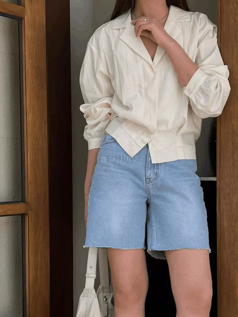 Alamode - Korean Women Fashion - #womensfashion - Jacket Blouse - 9