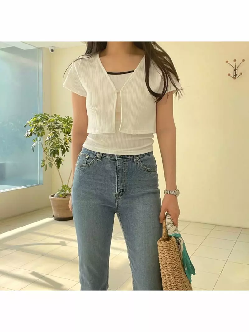 All Vibe - Korean Women Fashion - #momslook - Color Cardigan - 2