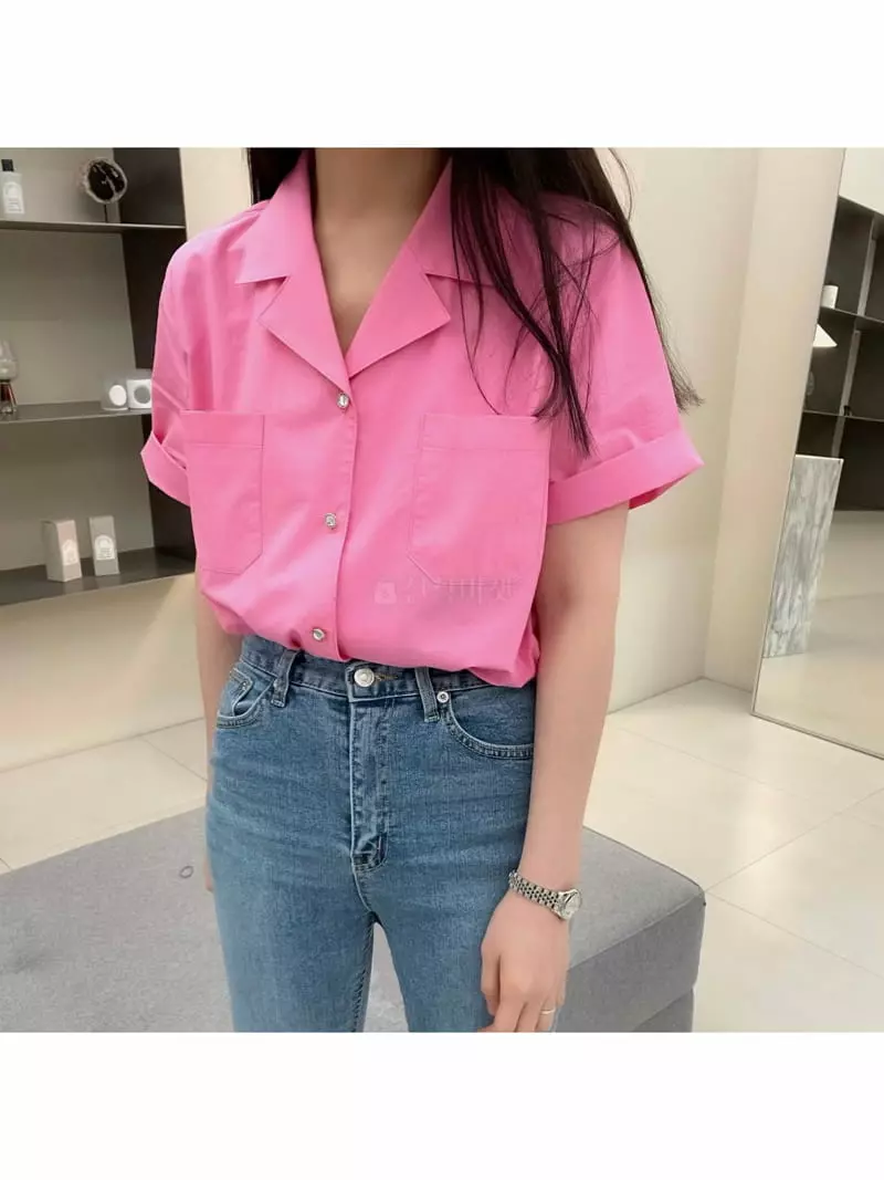 All Vibe - Korean Women Fashion - #momslook - French Shirt - 5