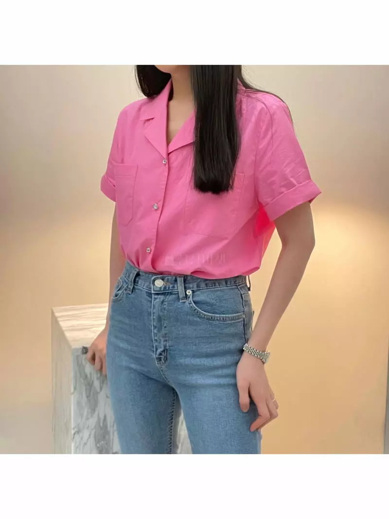 All Vibe - Korean Women Fashion - #momslook - French Shirt - 7