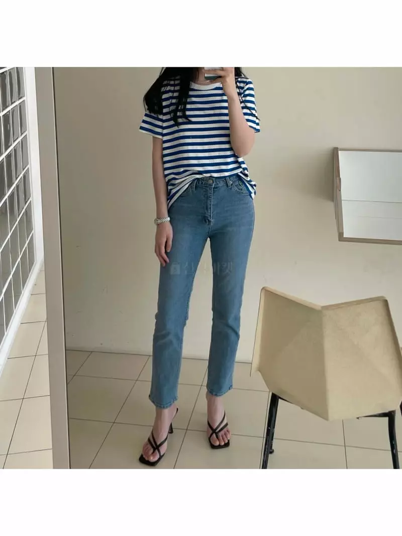 All Vibe - Korean Women Fashion - #momslook - Slim Jeans - 2
