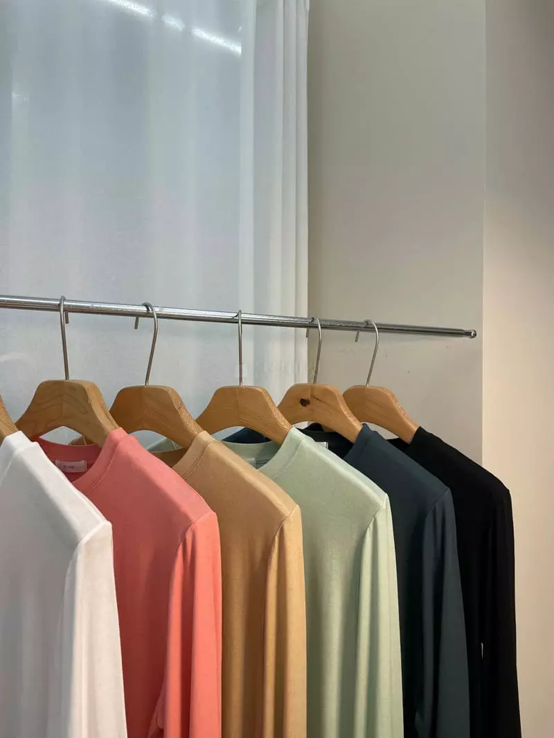All Vibe - Korean Women Fashion - #momslook - Tencel Soft Tee
