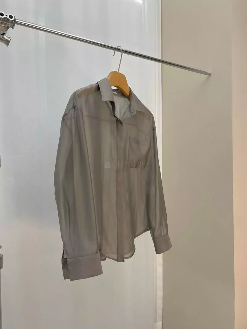 All Vibe - Korean Women Fashion - #momslook - Vibe Silky Shirt - 3