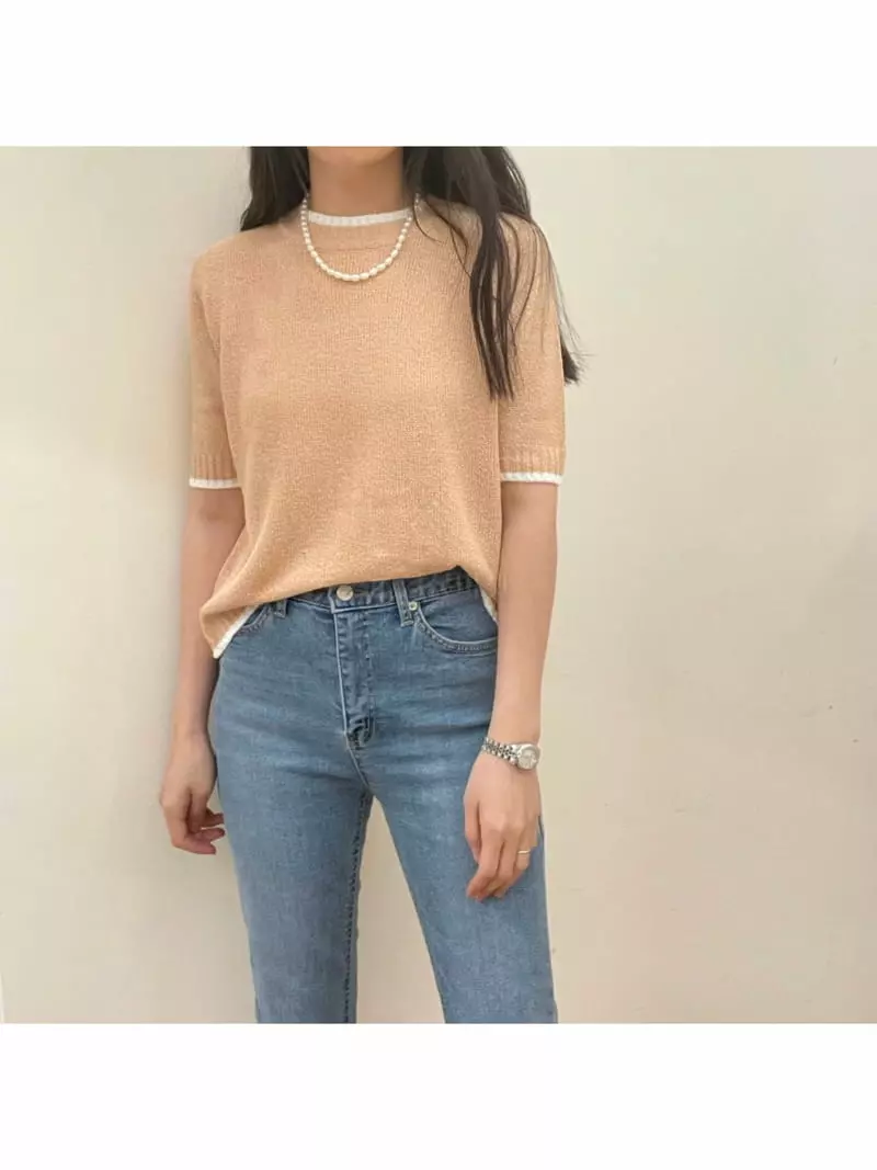 All Vibe - Korean Women Fashion - #momslook - Color Popcorn Jenny Knit - 2