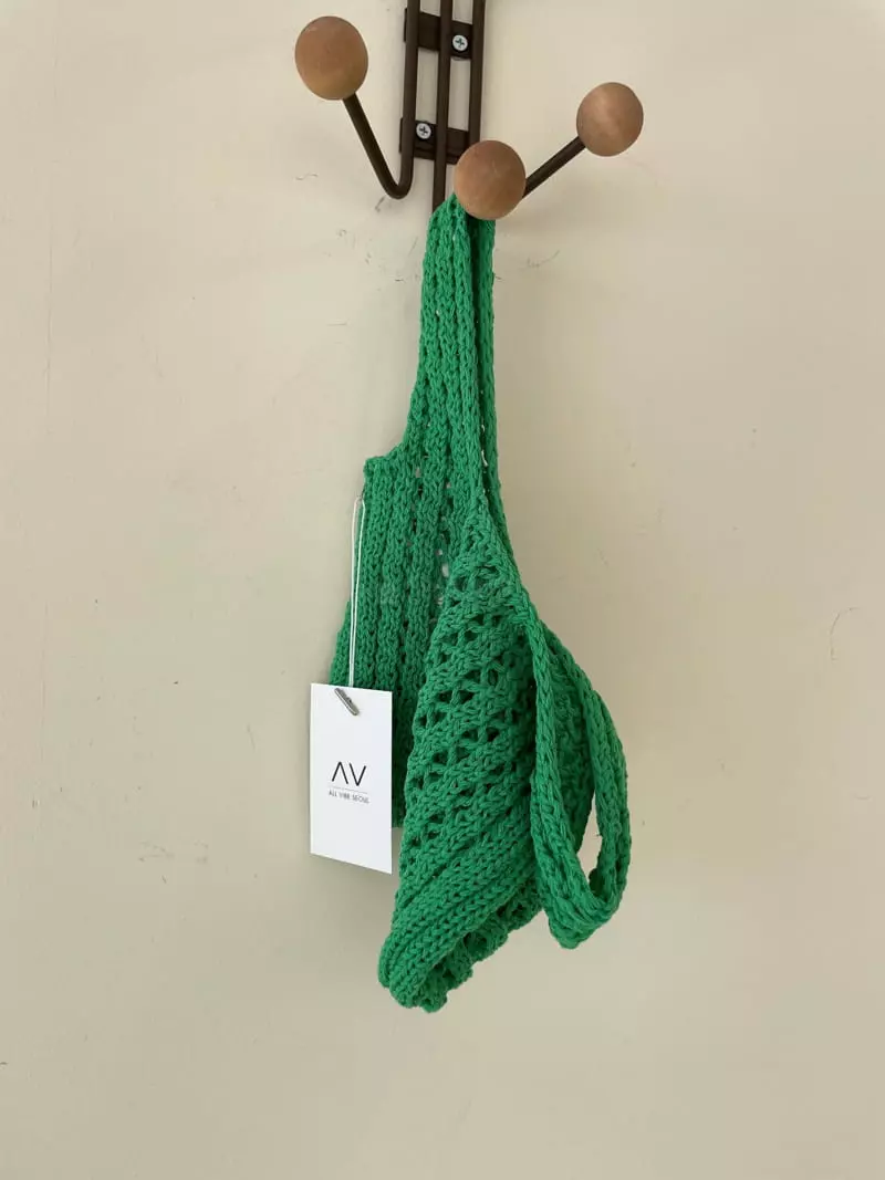 All Vibe - Korean Women Fashion - #momslook - Knit Small Bag - 2