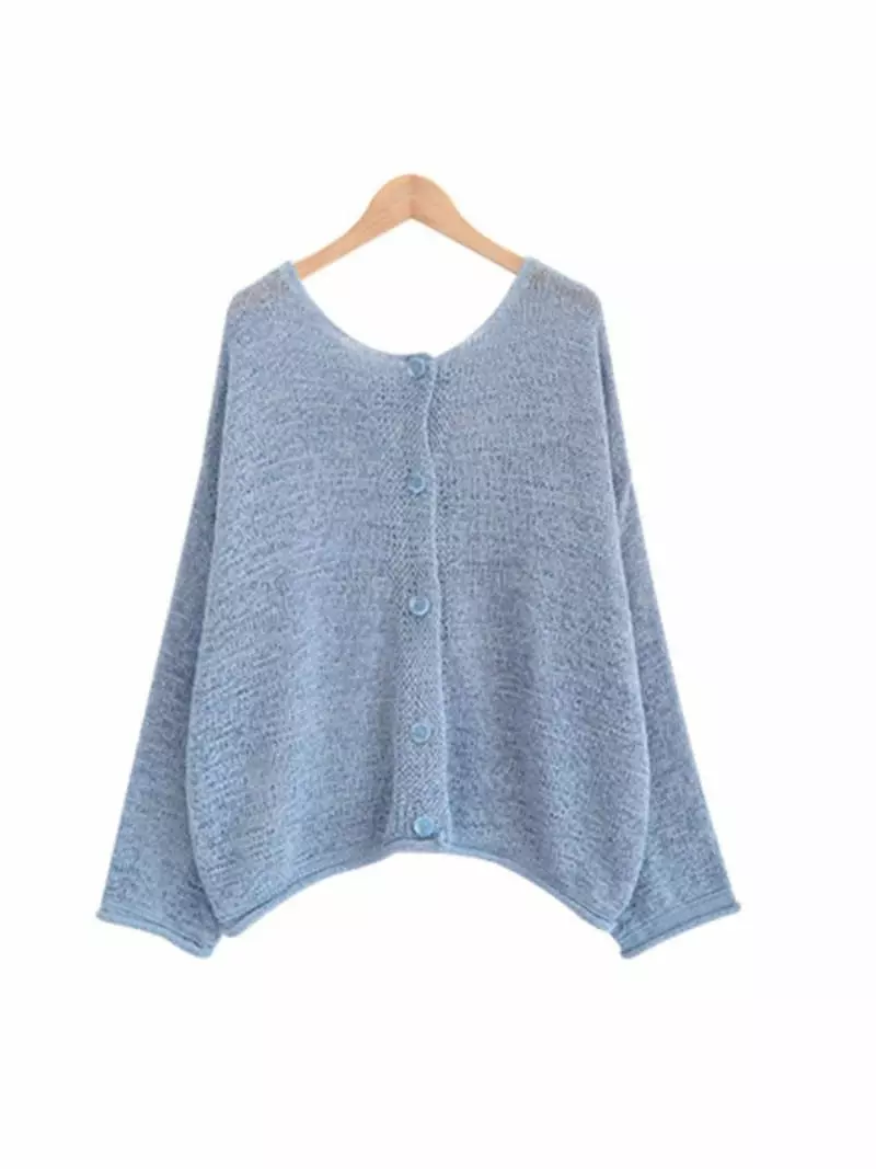 All Vibe - Korean Women Fashion - #thelittlethings - Two Way Mesh Cardigan - 4