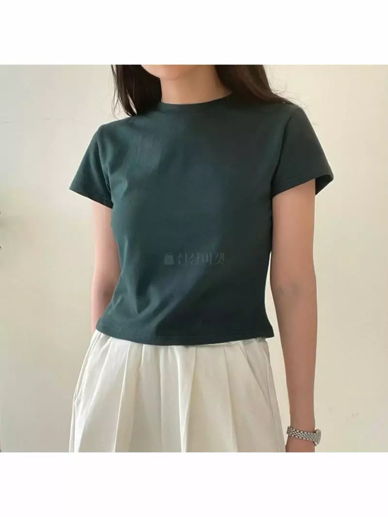 All Vibe - Korean Women Fashion - #momslook - Modal Tee