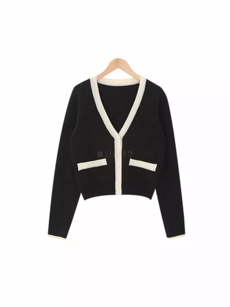 All Vibe - Korean Women Fashion - #womensfashion - Sha V Neck Cardigan - 4