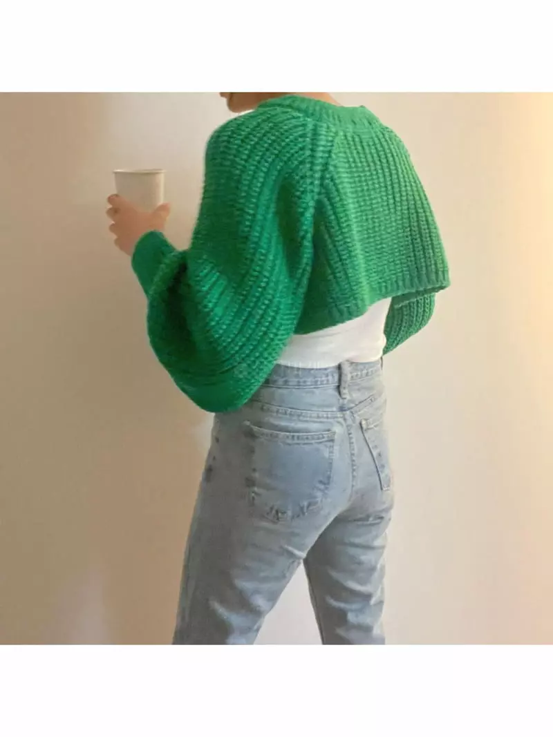 All Vibe - Korean Women Fashion - #restrostyle - Song Bolero Cardigan - 3