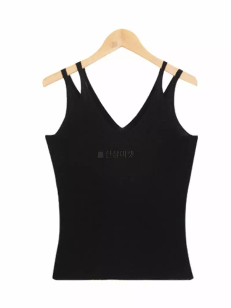 All Vibe - Korean Women Fashion - #thelittlethings - Rib Slip Sleeveless