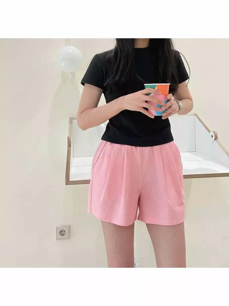 All Vibe - Korean Women Fashion - #womensfashion - Pigment Shorts - 12