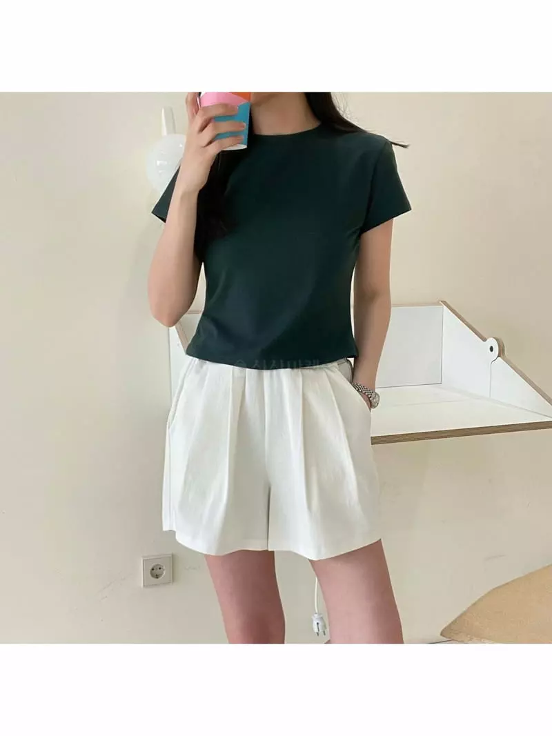 All Vibe - Korean Women Fashion - #womensfashion - Pigment Shorts - 2