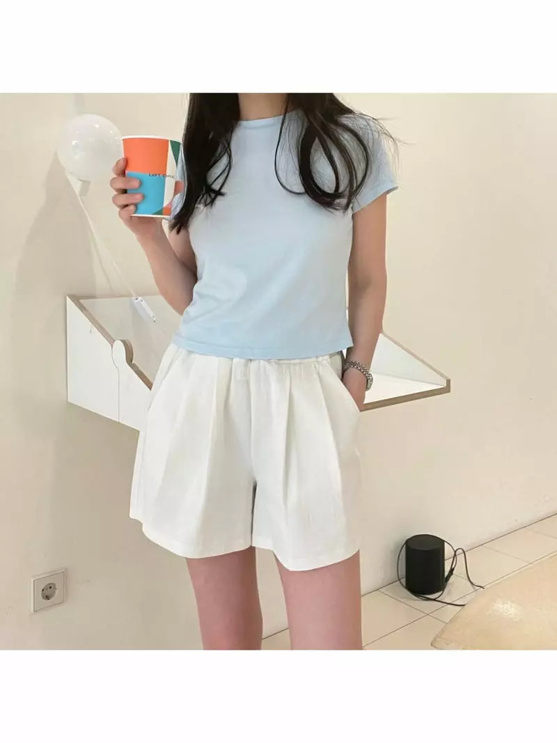 All Vibe - Korean Women Fashion - #womensfashion - Pigment Shorts - 6
