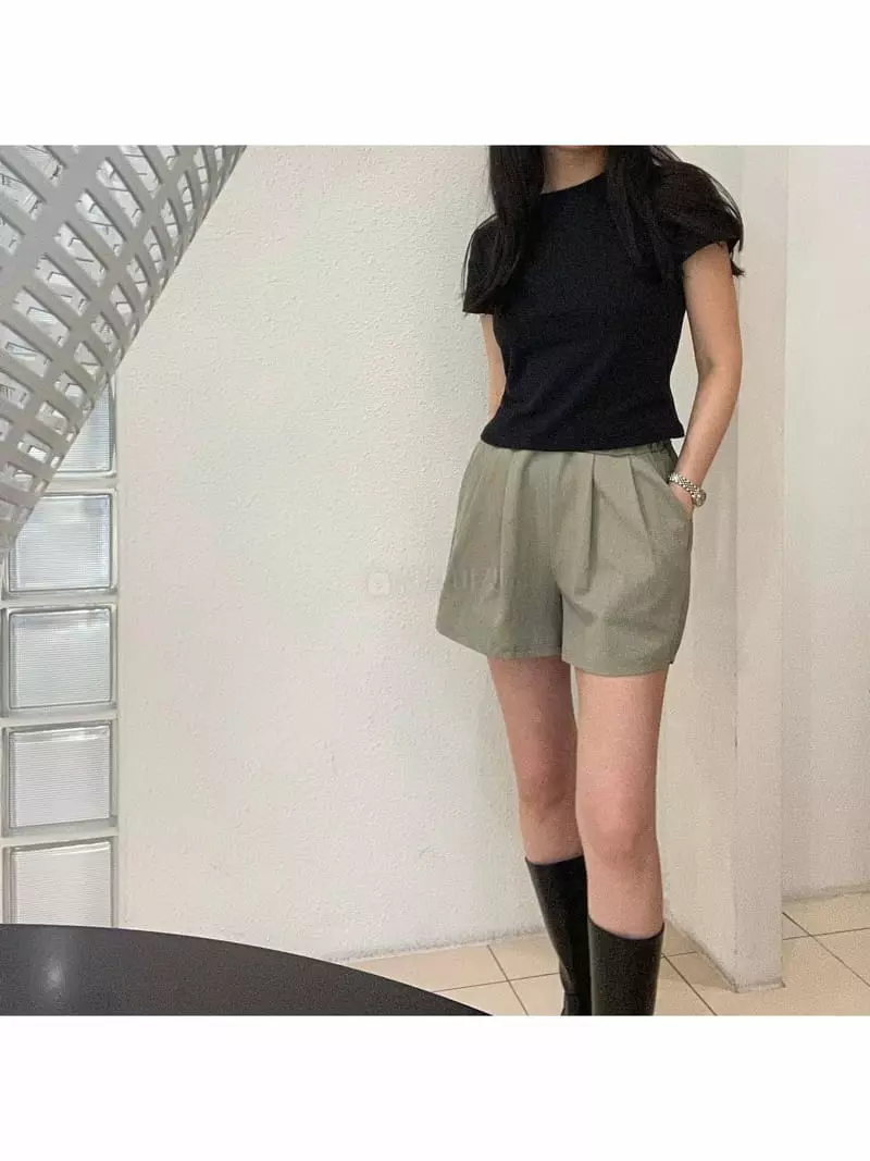 All Vibe - Korean Women Fashion - #womensfashion - Pigment Shorts - 8