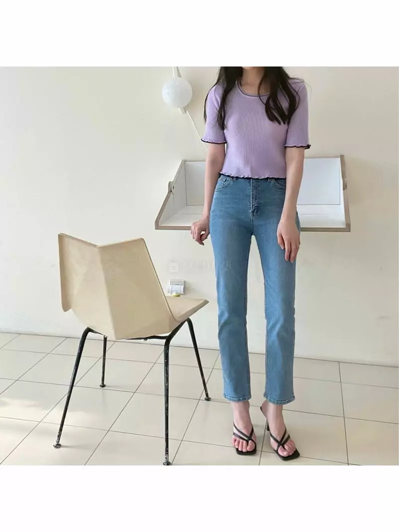 All Vibe - Korean Women Fashion - #womensfashion - Slim Jeans