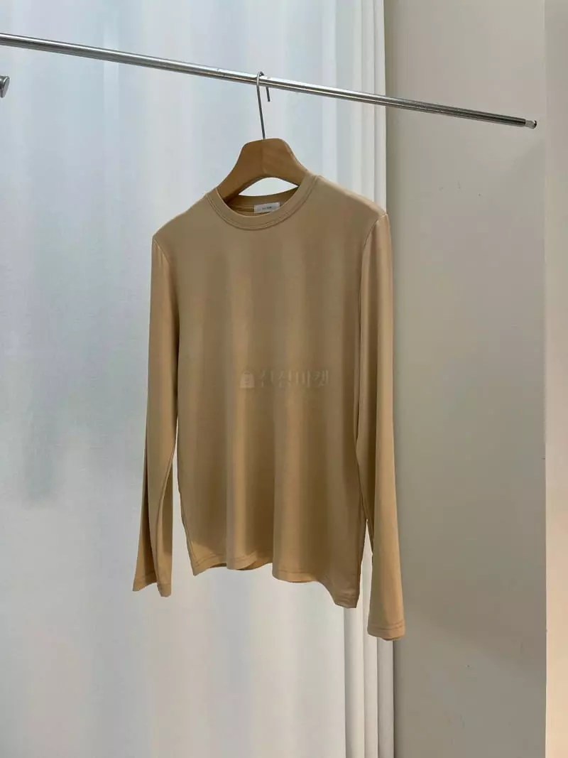 All Vibe - Korean Women Fashion - #momslook - Tencel Soft Tee - 4