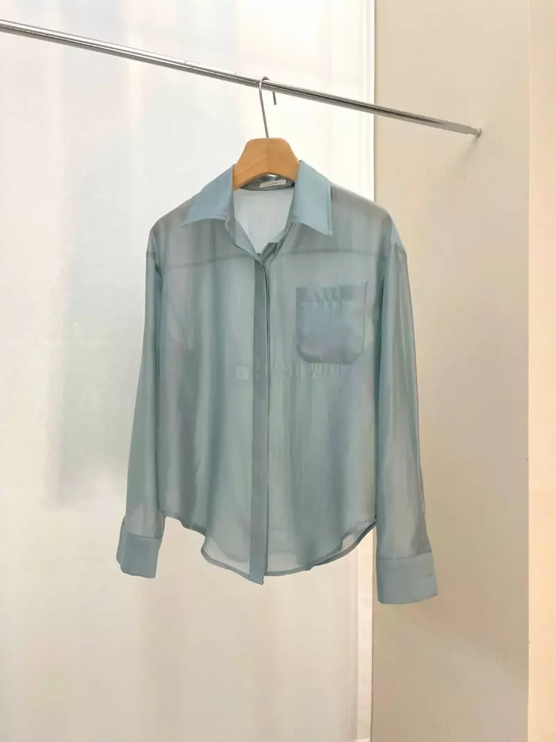 All Vibe - Korean Women Fashion - #womensfashion - Vibe Silky Shirt - 2