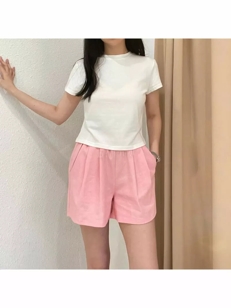 All Vibe - Korean Women Fashion - #momslook - Modal Tee - 4
