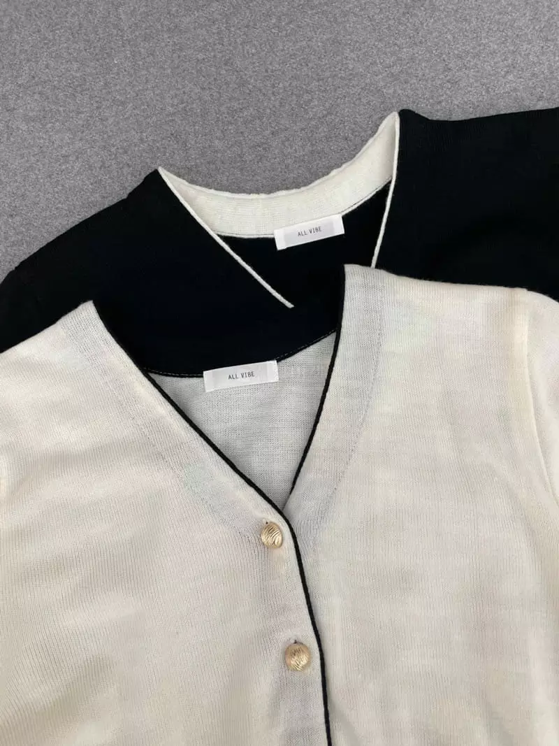 All Vibe - Korean Women Fashion - #womensfashion - Curves Color Cardigan - 2