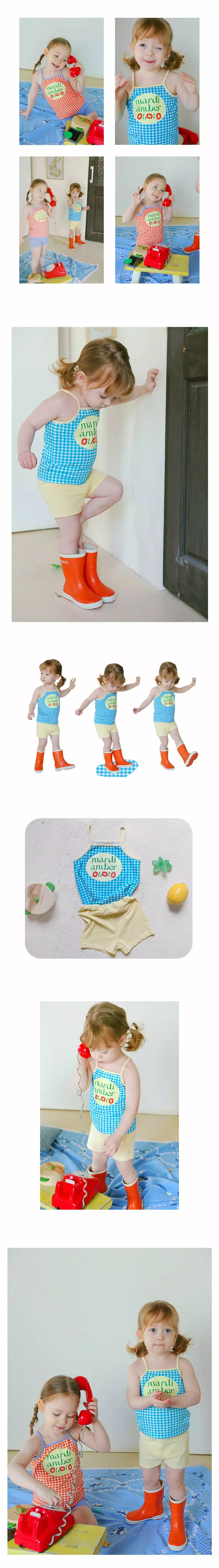 Amber - Korean Children Fashion - #Kfashion4kids - Ggomi Top Bottom Set - 3