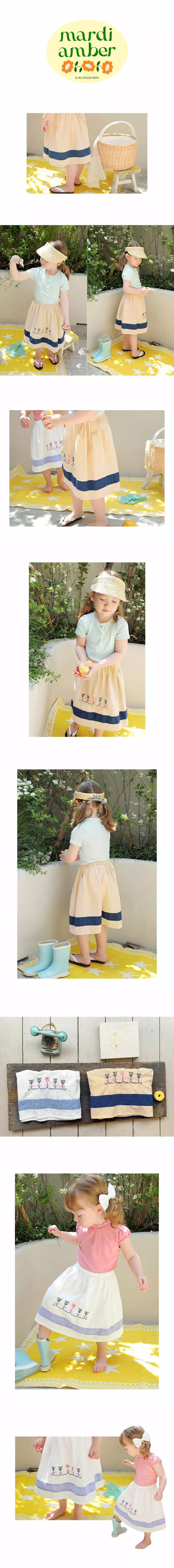 Amber - Korean Children Fashion - #childofig - Kelly Skirt - 2